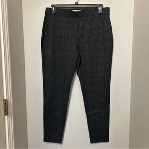 Philosophy Gray Black Stretch Women’s  1X Pull On Leggings Casual Pants Career